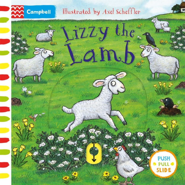 Lizzy the Lamb : A Push, Pull, Slide Book