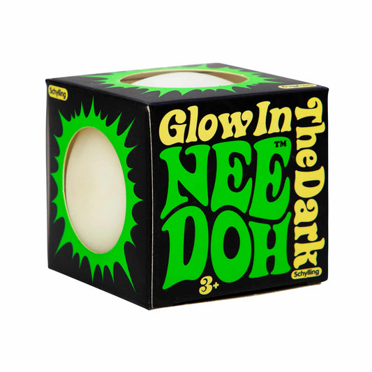 glow in the dark nee doh fidget squishy toy