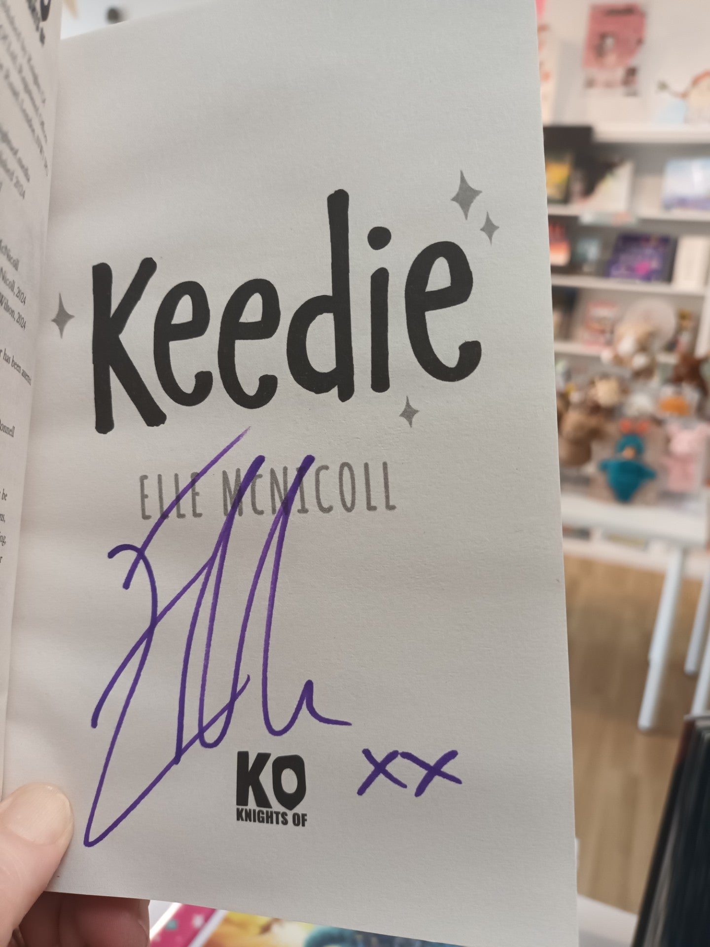 Keedie (signed copy)