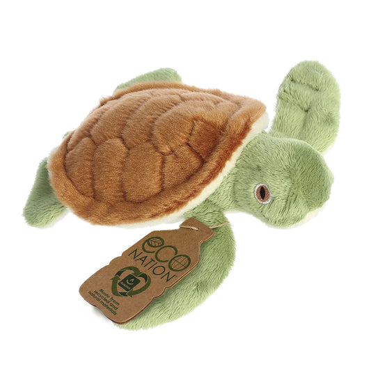 Eco Nation Mini Turtle Soft Toy.
