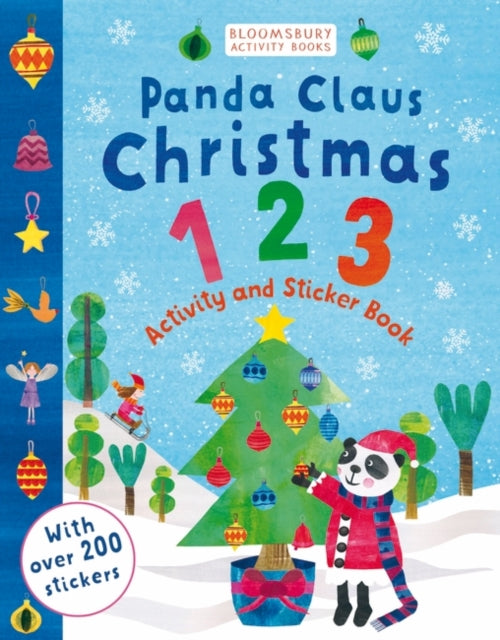 Panda Claus Christmas 123 Activity and Sticker Book