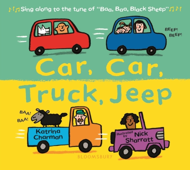 Car, Car, Truck, Jeep (Board book)
