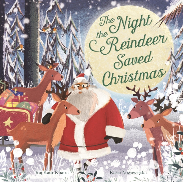 The Night the Reindeer Saved Christmas : Discover how Santa met his reindeer in this festive, feminist picture book