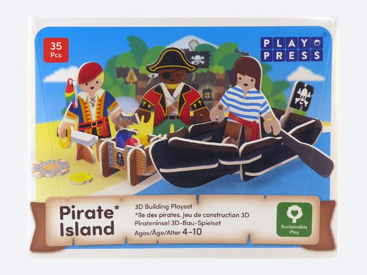 Pirate Island Eco Friendly Playset