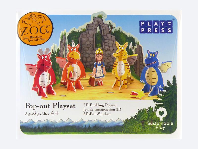 Play Press Zog Pop-out Eco Friendly Playset