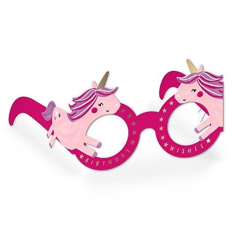 Unicorn Glasses Card