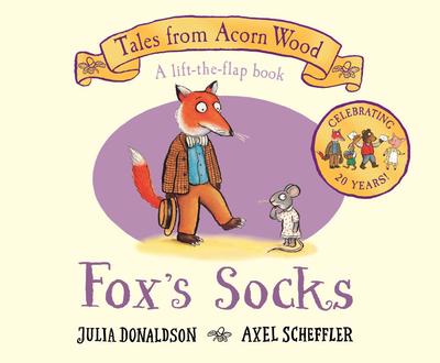 Foxes Socks lift the flap book