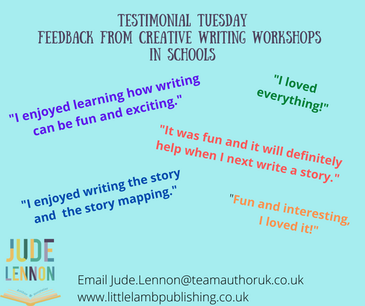 Writing workshop with Jude Lennon
