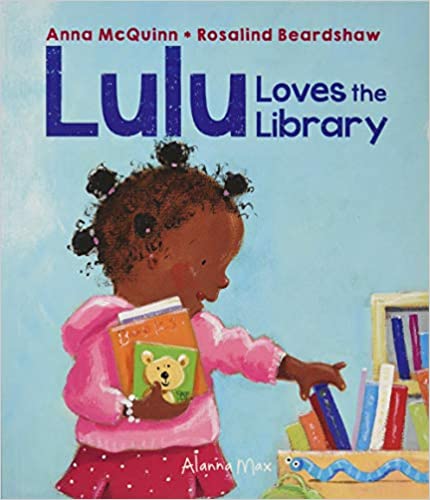 Lulu loves the Library Paperback