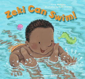 Zeki can swim